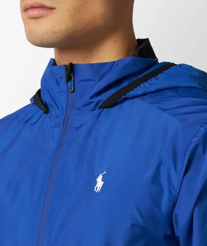 Ralph Lauren Poly Ripstop Jacket | Sapphire Star/Black