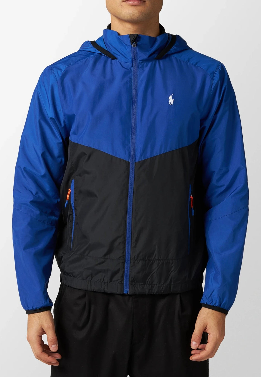 Ralph Lauren Poly Ripstop Jacket | Sapphire Star/Black