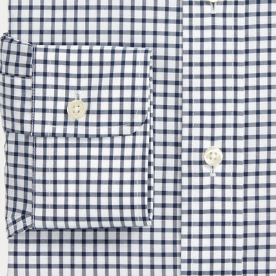 Ralph Lauren Custom Fit Poplin Shirt | Navy/White