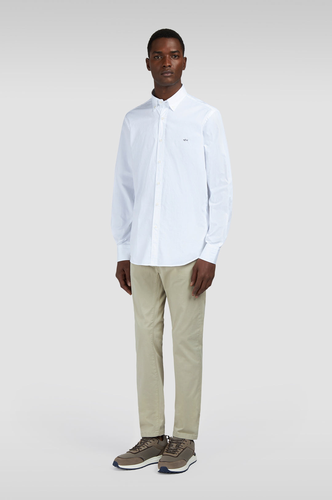Paul & Shark Cotton Poplin Shirt | White