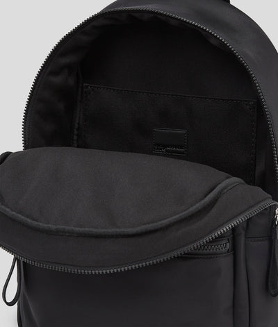 Karl Lagerfeld Essential Nylon Backpack | Black