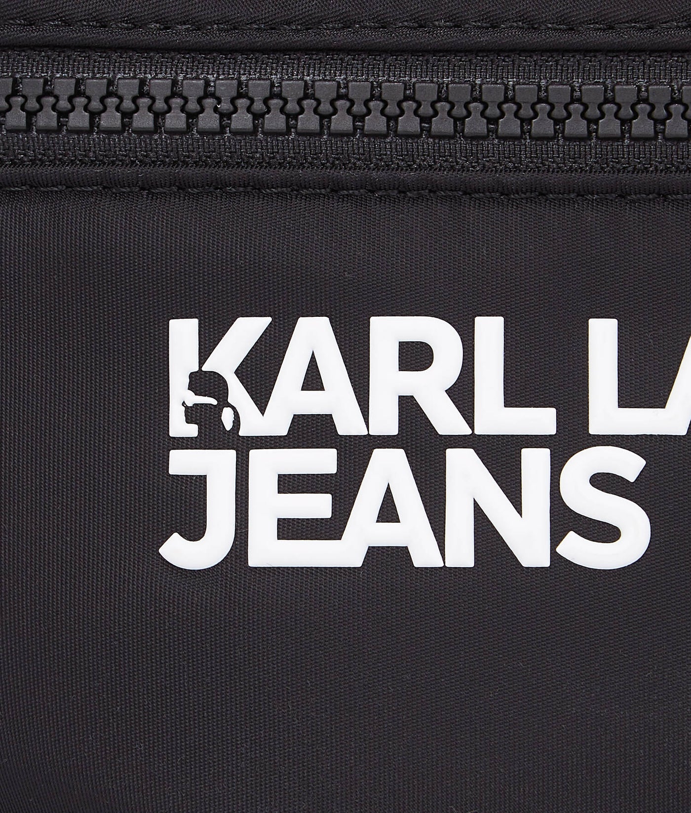 Karl Lagerfeld Essential Nylon Belt Bag | Black