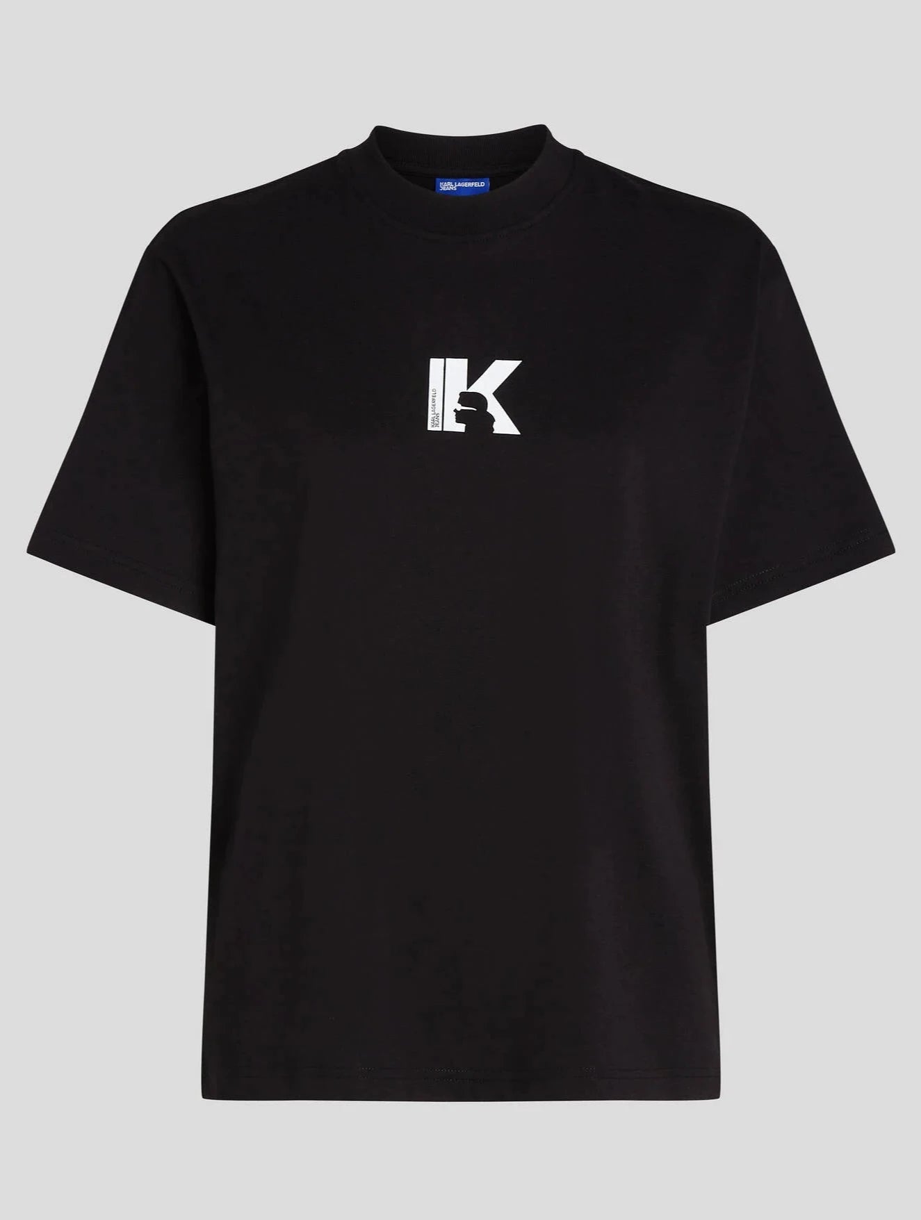 Karl Lagerfeld Regular K Logo T-shirt | Black