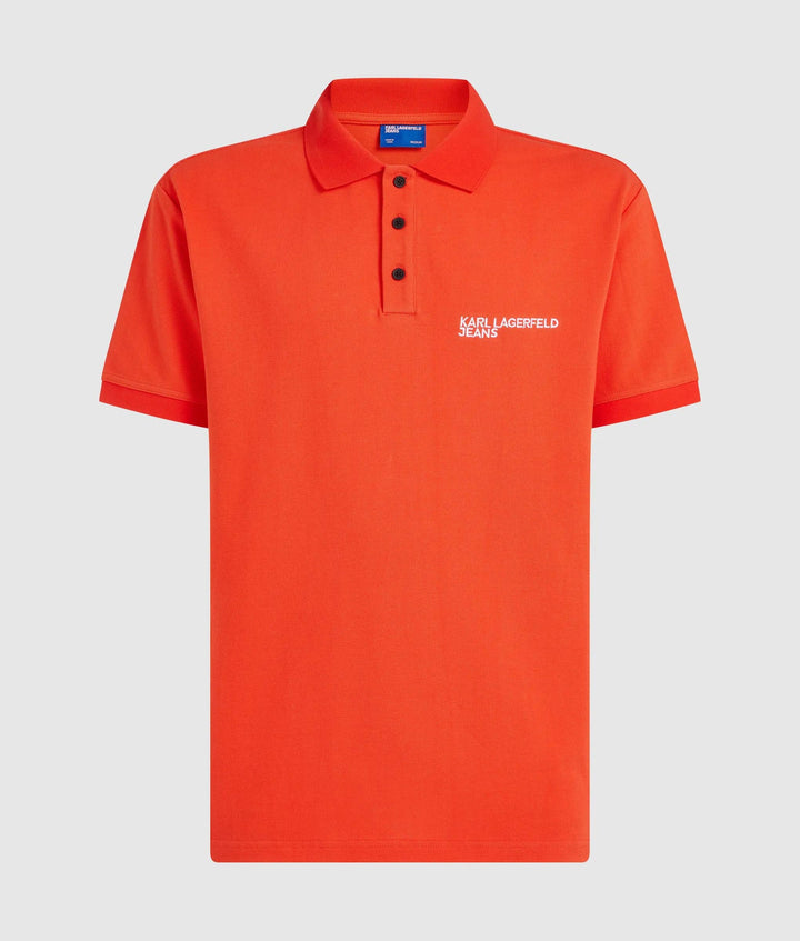 Karl Lagerfeld Logo Men's Polo | Grenadine