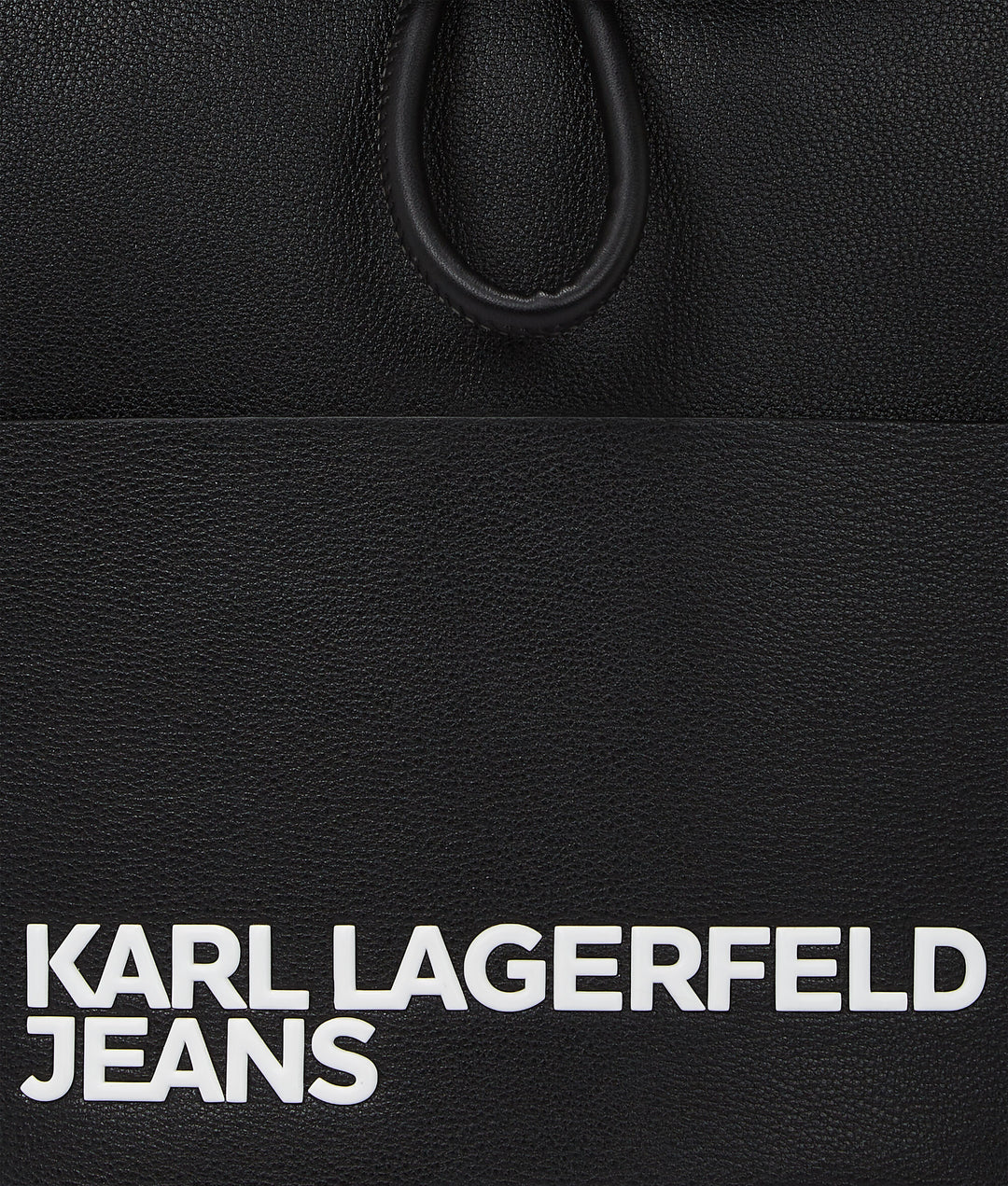 Karl Lagerfeld Flap Top Backpack | Black