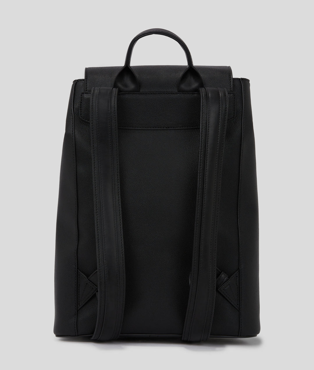 Karl Lagerfeld Flap Top Backpack | Black