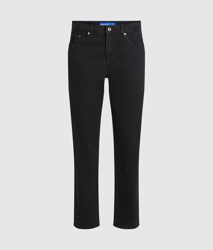 Karl Lagerfeld Men's Tapered Denim | Black