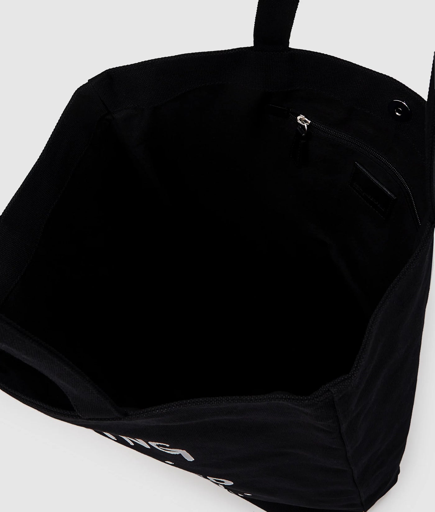 Karl Lagerfeld Box Logo Quote Shopper Bag | Black