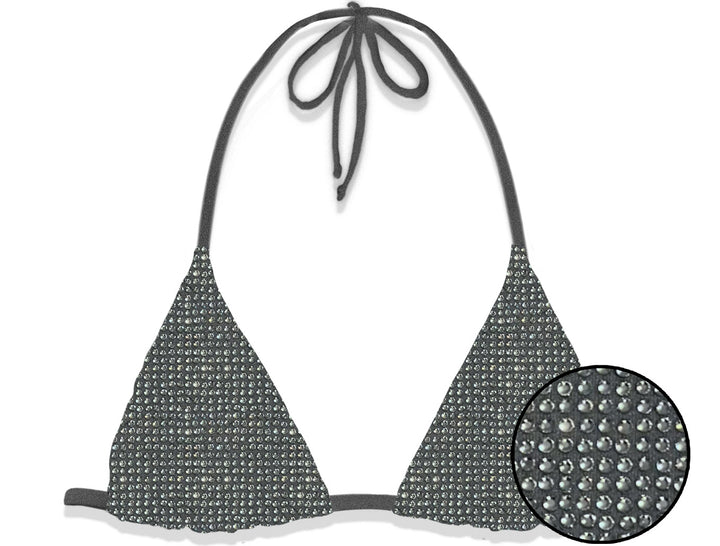 MC2 Saint Barth Women's Triangle Bikini and Bottom | Shiny Strass