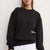 Karl Lagerfeld Cotton Relaxed Fit Sweatshirt | Black