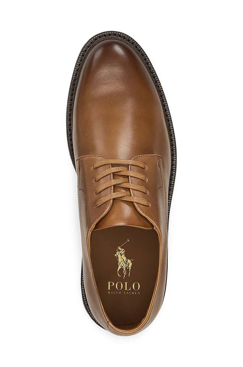 Ralph Lauren Asher Derby Shoes | Tan