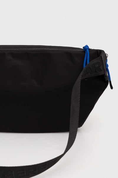 Karl Lagerfeld Street Nylon XL Bumbag | Black