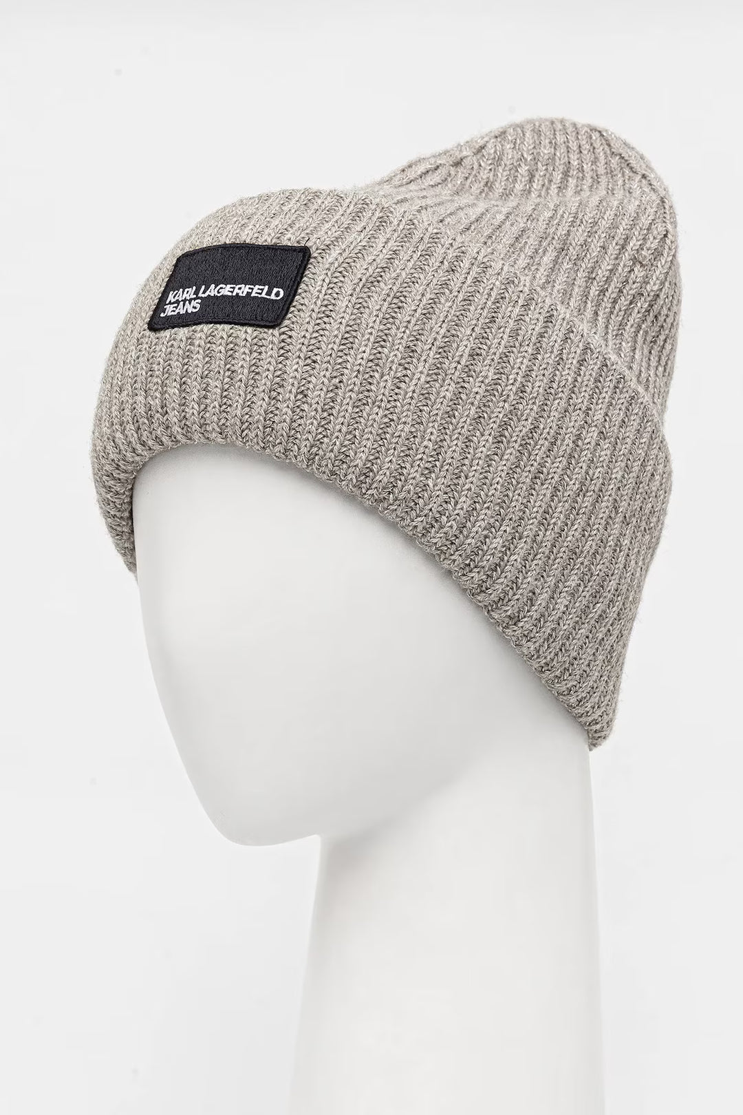 Karl Lagerfeld Long Beanie Lurex | Silver