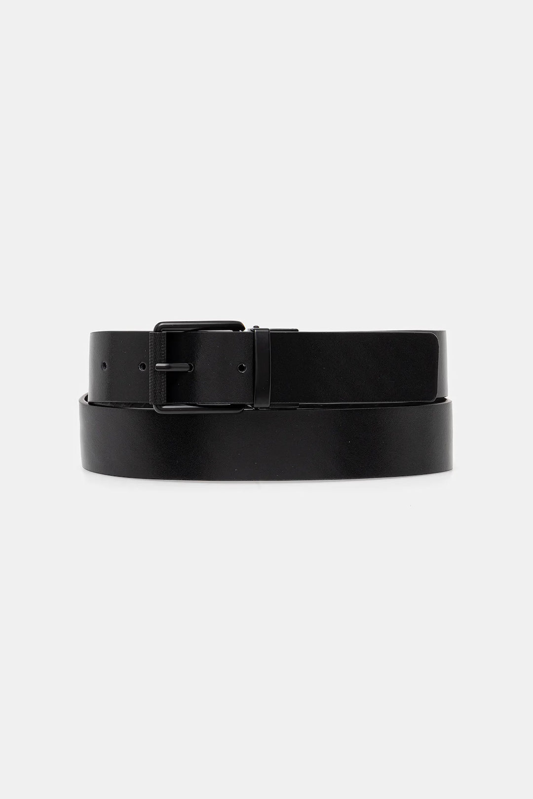 Karl Lagerfeld Reversible Debossed Men's Belt | Black