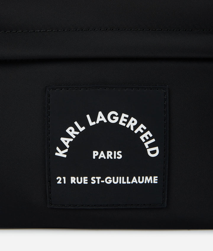 Karl Lagerfeld Nylon Crossbody Bag | Black