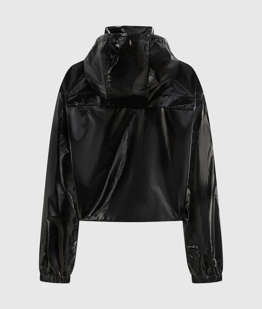 Karl Lagerfeld Shiny Hooded Women's Jacket | Black