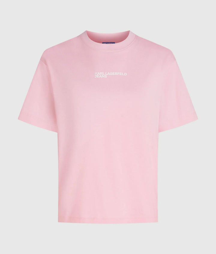 Karl Lagerfeld Regular Fit Frame Logo Women's T-shirt | Fairytale