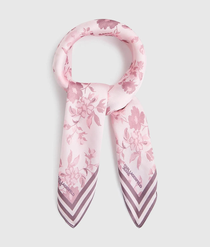 Karl Lagerfeld All-over Floral Bandana Scarf | Fairytale
