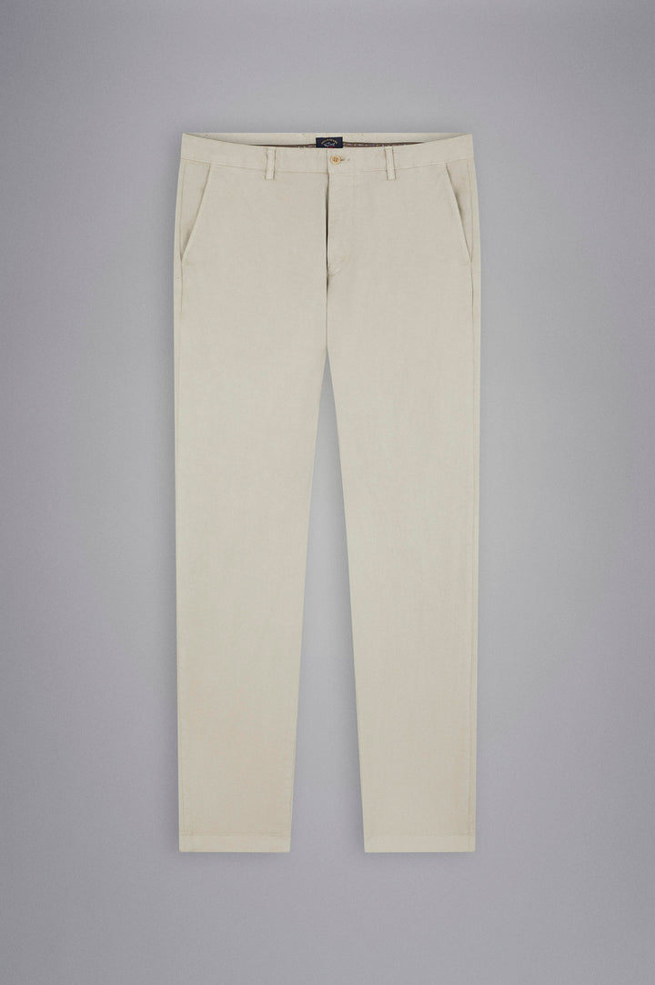 Paul & Shark Stretch Cotton Trousers | Beige