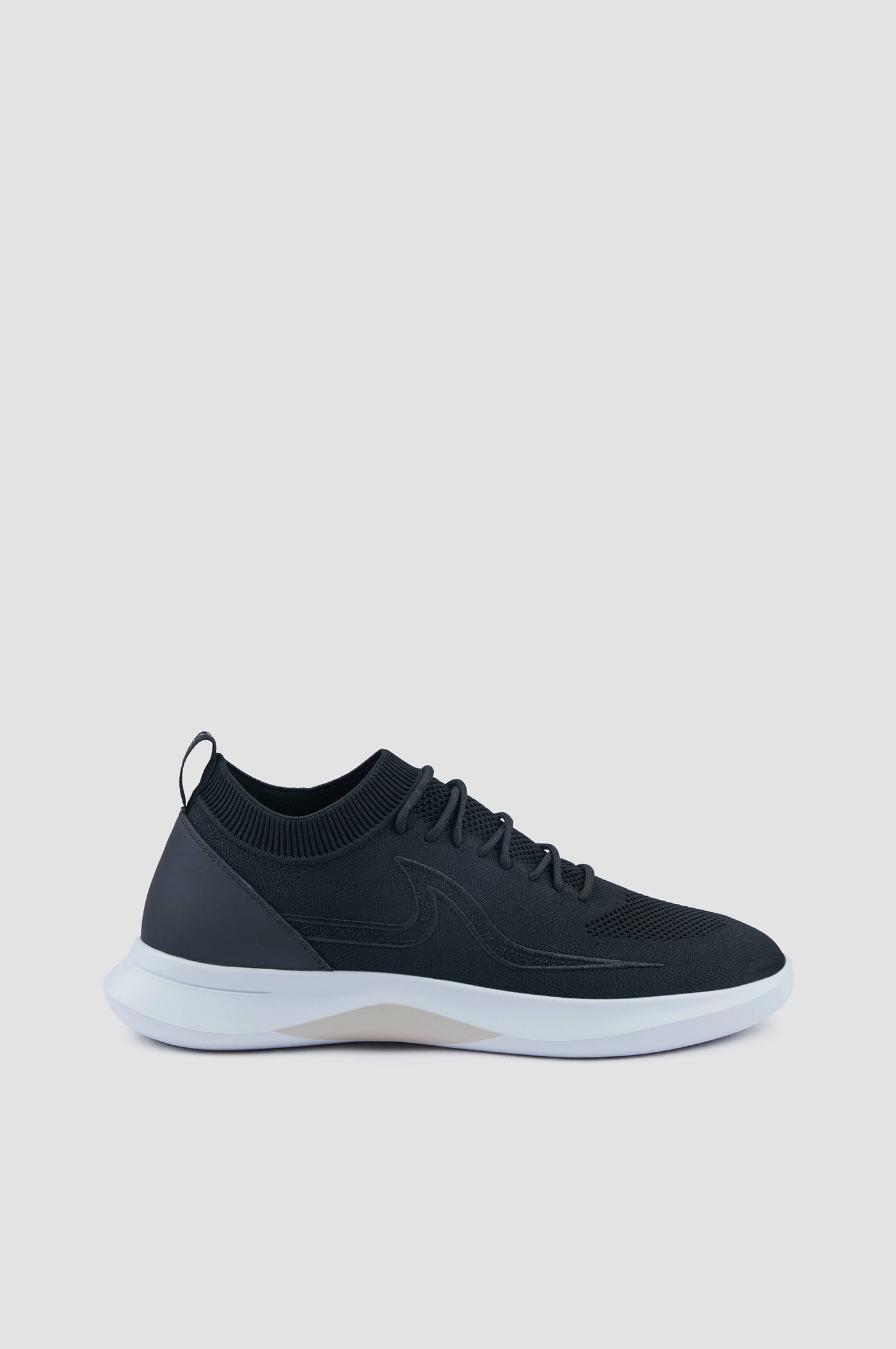 Paul & Shark Aqua knit Slip-on Sneakers | Black