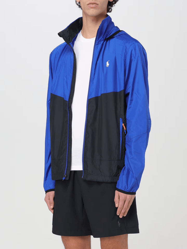 Ralph Lauren Poly Ripstop Jacket | Sapphire Star/Black