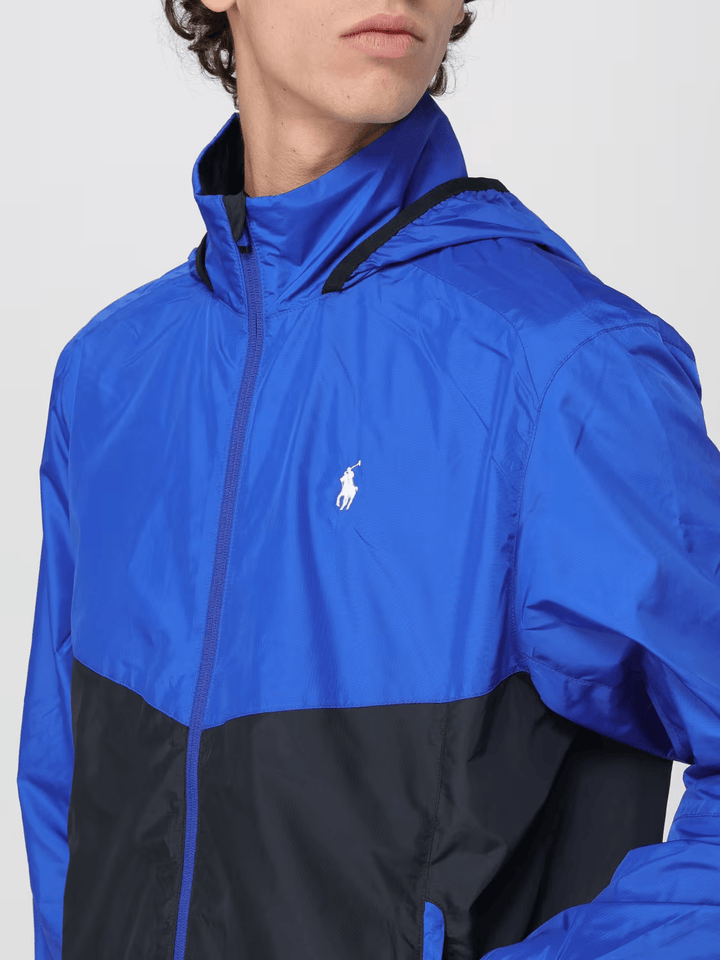 Ralph Lauren Poly Ripstop Jacket | Sapphire Star/Black