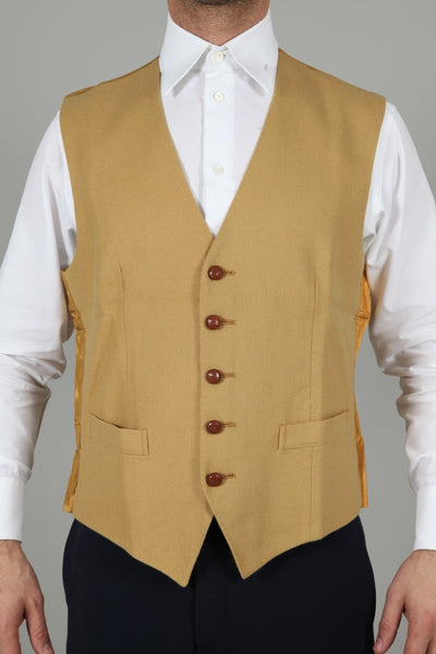 Daks Waistcoat | Mustard