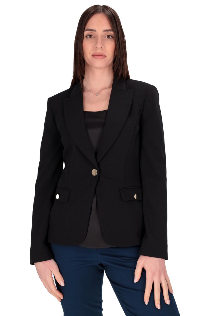 PennyBlack Slim Fit Jersey Blazer | Black