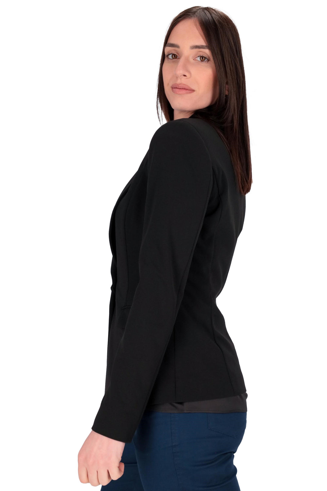 PennyBlack Slim Fit Jersey Blazer | Black