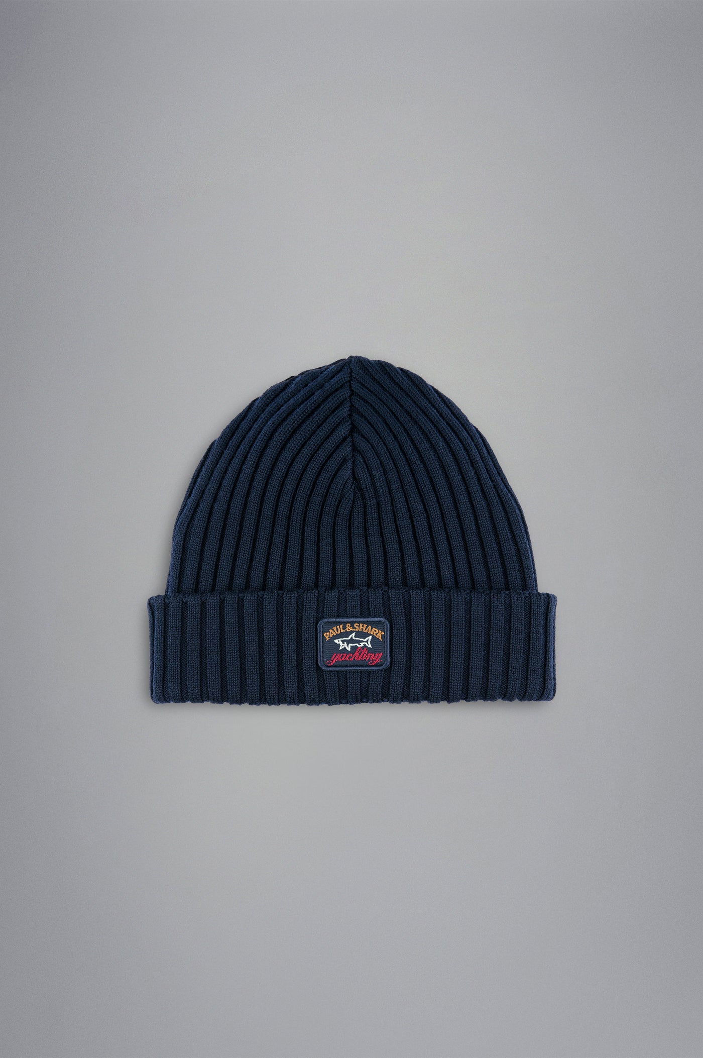 Paul & Shark Christmas Wool Scarf + Beanie Set | Navy