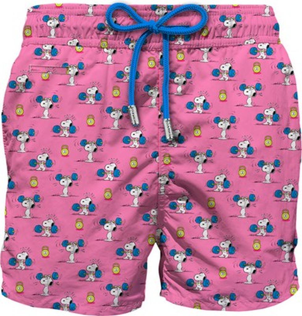 MC2 Saint Barth Mid Length Swim-shorts | Pink