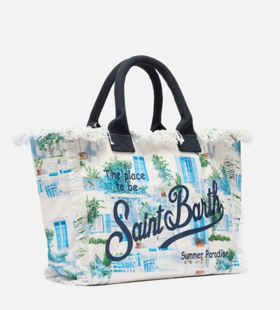 MC2 Saint Barth Vanity Canvas Bag | Greek Windows