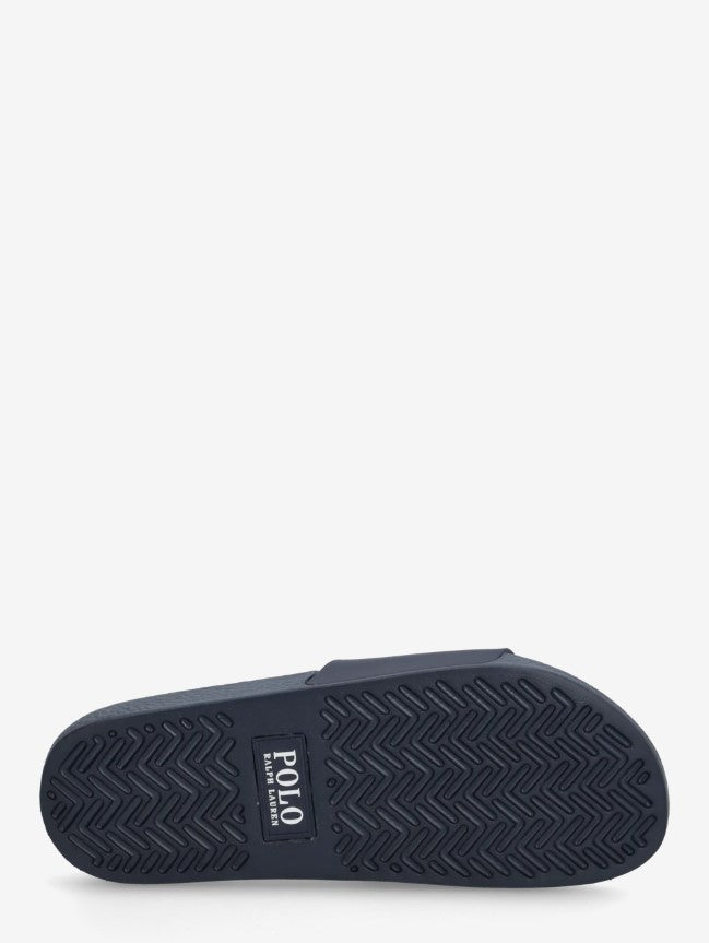Ralph Lauren Women's Heritage Bear Slide | Navy