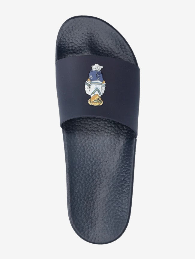 Ralph Lauren Women's Heritage Bear Slide | Navy