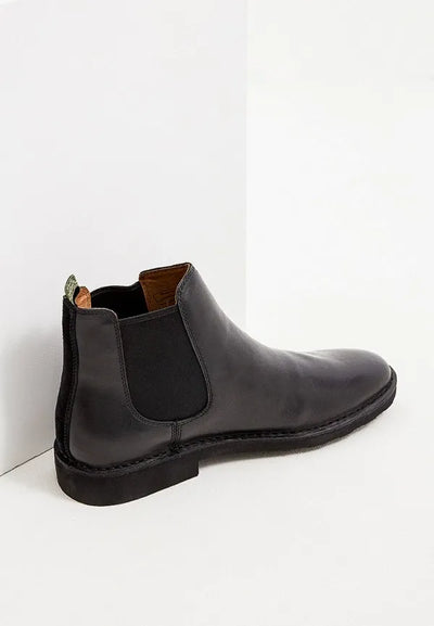 Ralph Lauren Talan Leather Chelsea Boot | Black