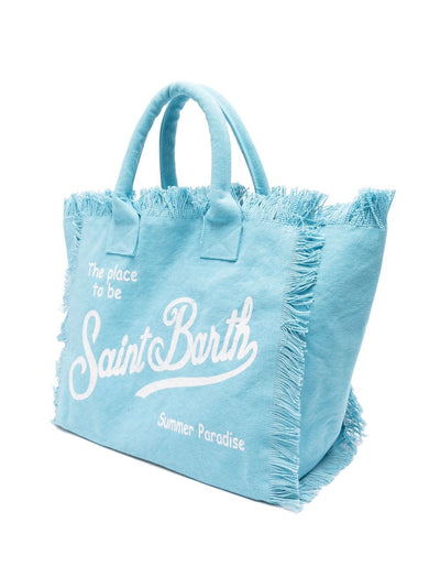 MC2 Saint Barth Vanity Canvas Bag | Light Blue
