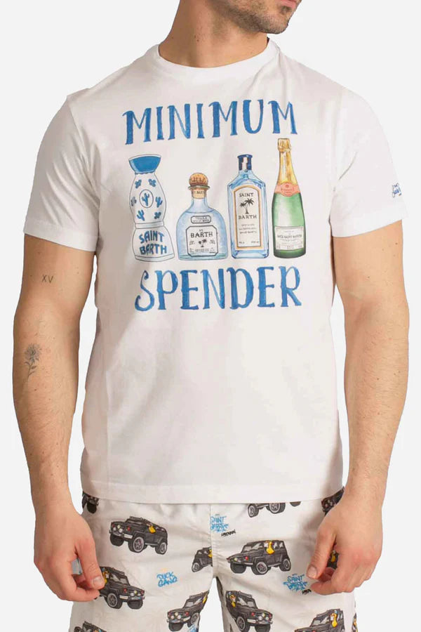 MC2 Saint Barth Classic Fit T-shirt Minimum Spending | White