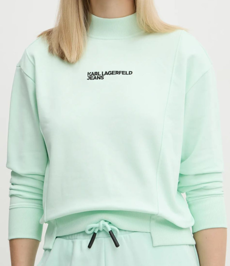 Karl Lagerfeld Asymmetric Mock Sweater | Bay