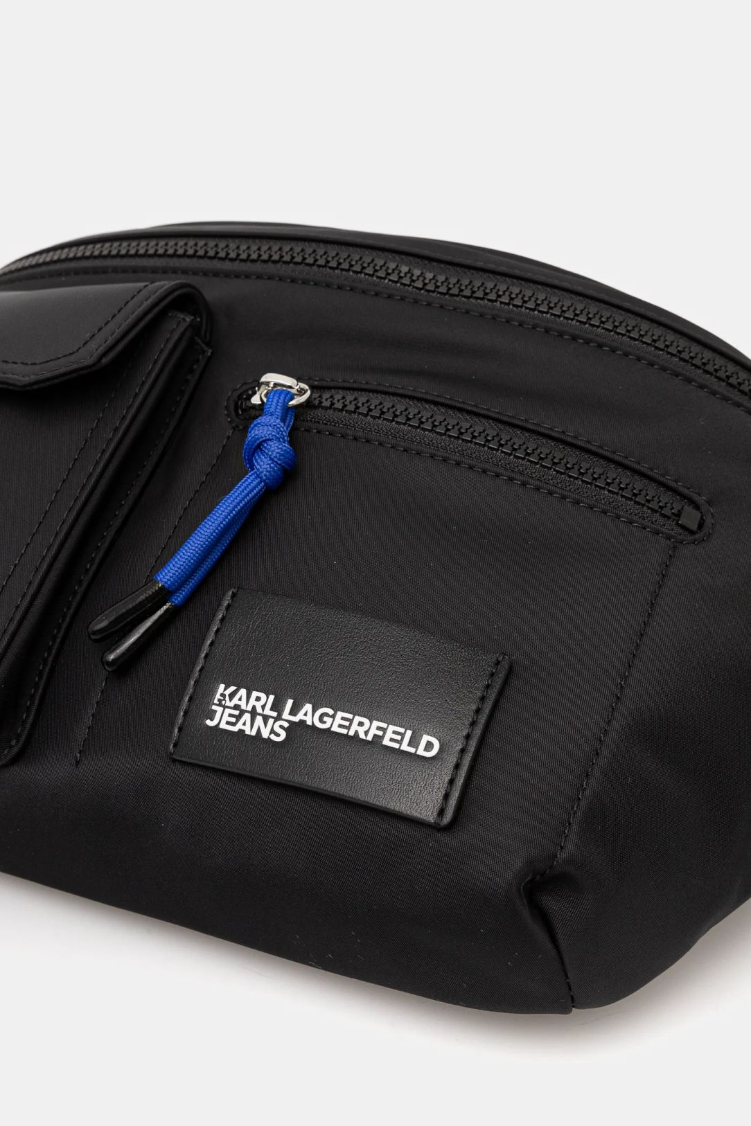 Karl Lagerfeld Utility Nylon BumBag | Black