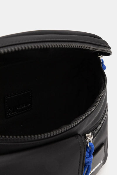 Karl Lagerfeld Utility Nylon BumBag | Black