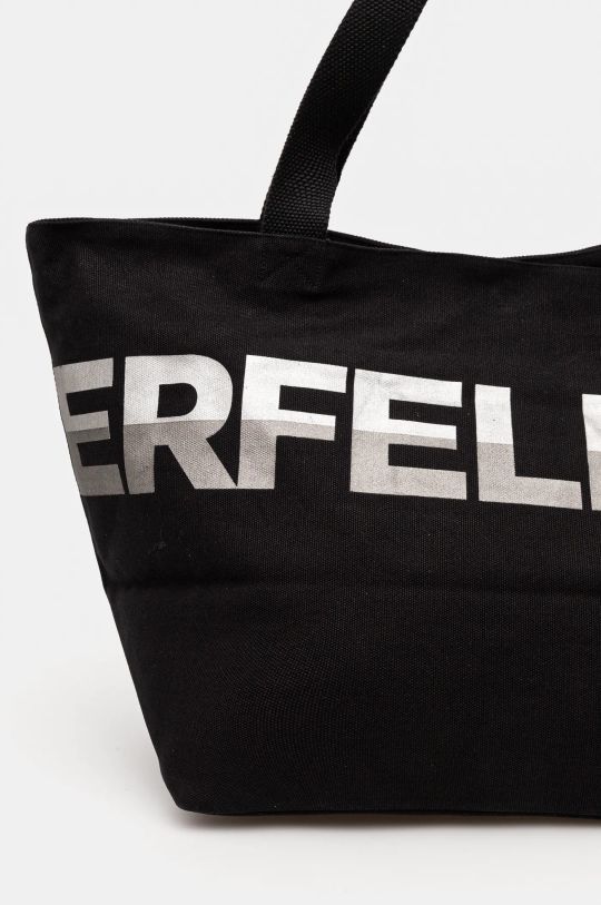 Karl Lagerfeld Big Logo Shopper Bag | Black