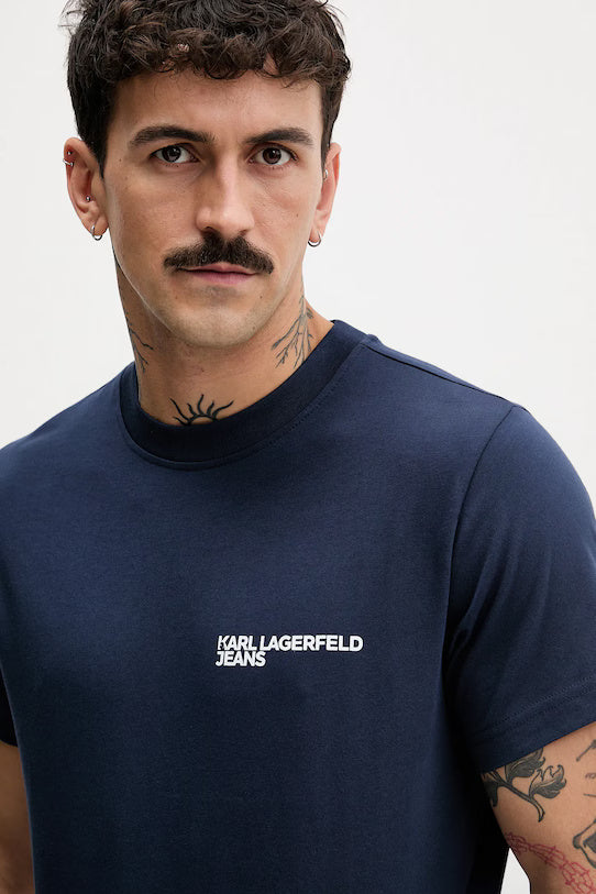 Karl Lagerfeld Slim Fit Men's T-shirt | Iris