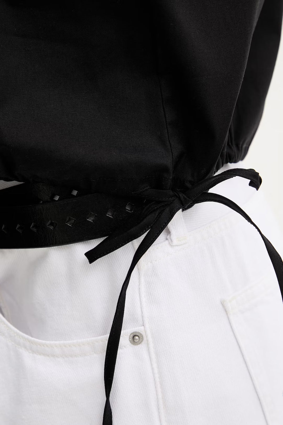 Karl Lagerfeld Sleeveless Blouse Shirt | Black