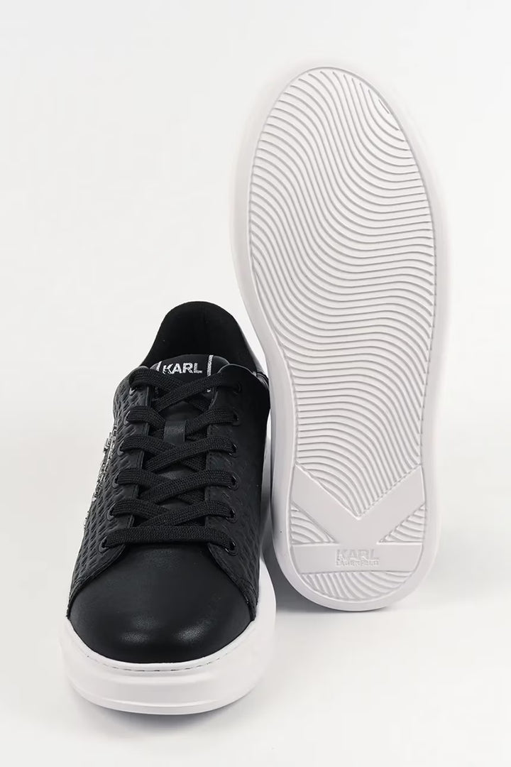 Karl Lagerfeld Kapri Microgram Men's Sneakers | Black