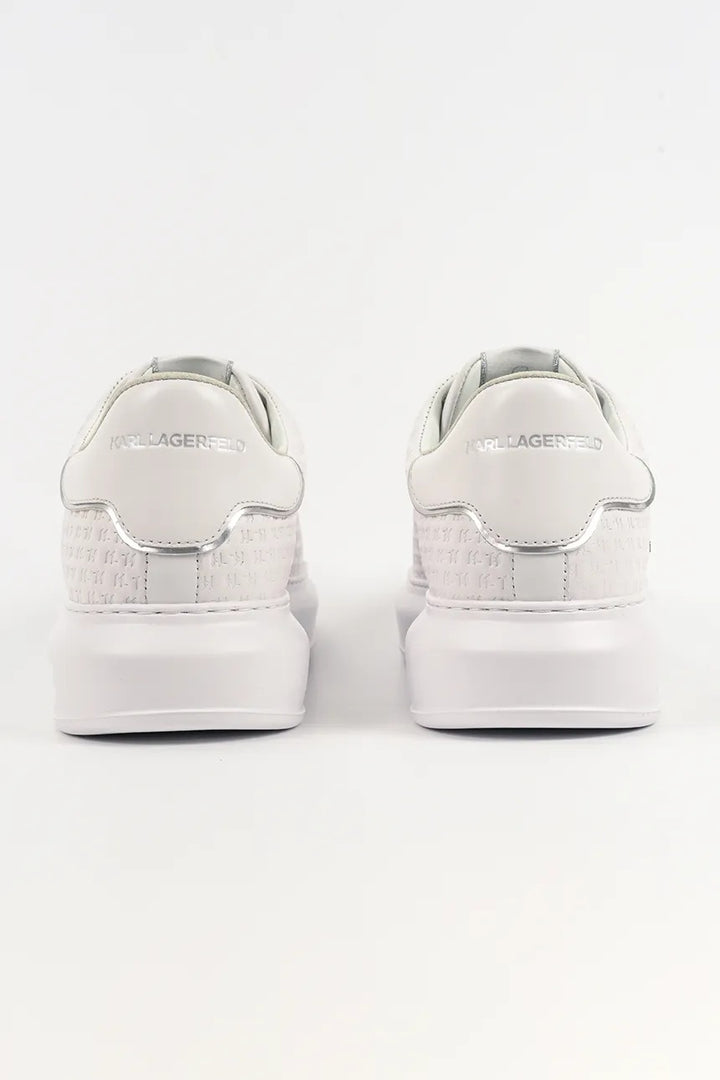 Karl Lagerfeld Kapri Microgram Men's Sneakers | White