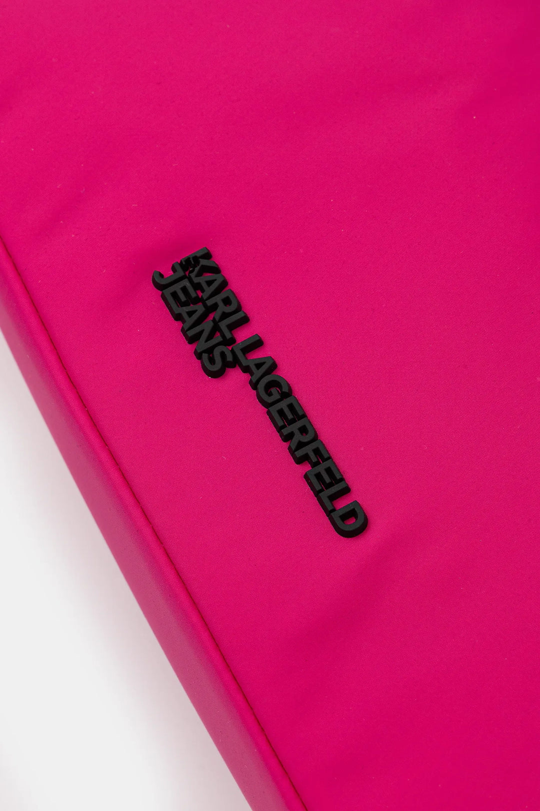 Karl Lagerfeld Cord Nylon Shoulder Bag | Very Berry