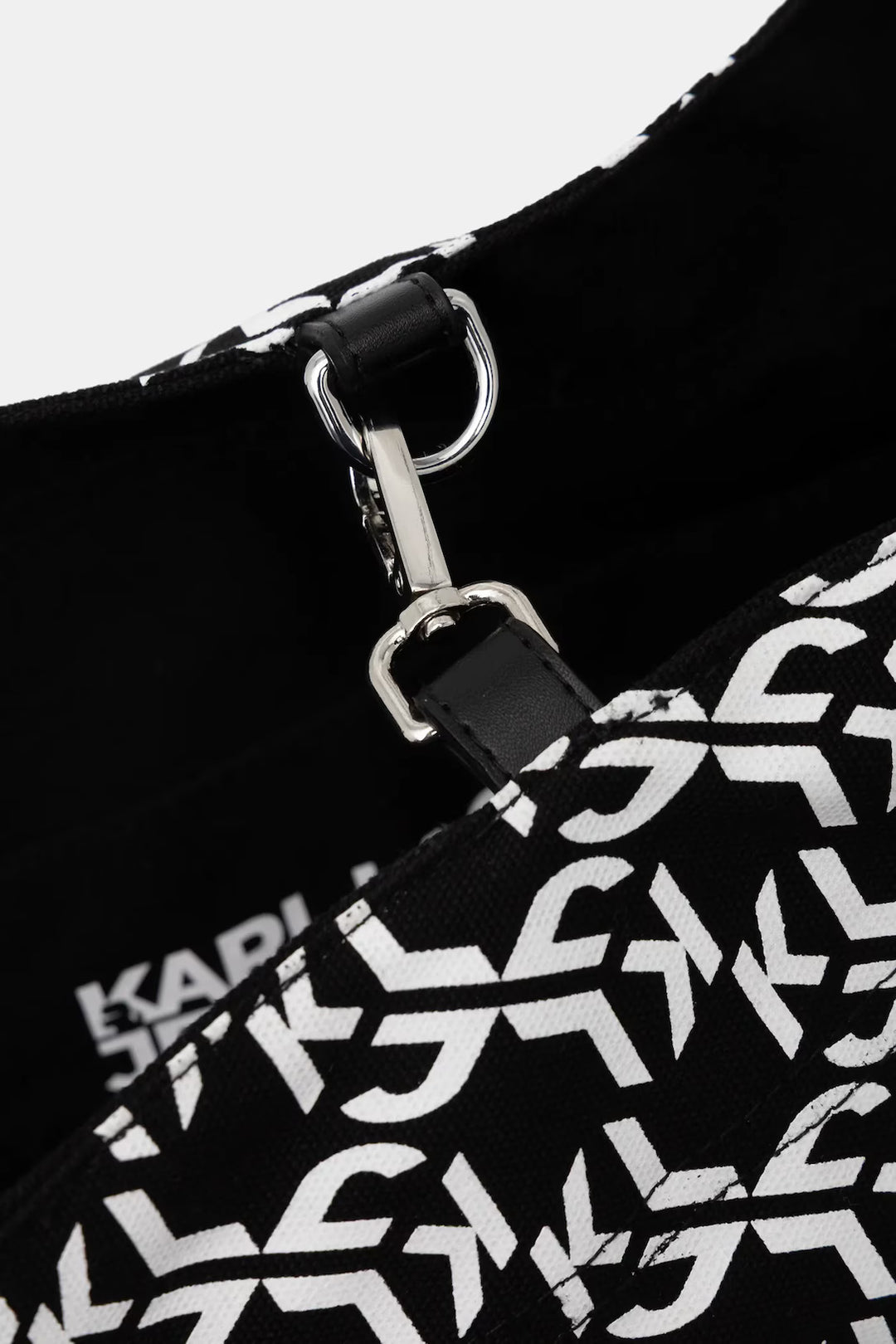 Karl Lagerfeld Reversible Shopper Bag | Black/White