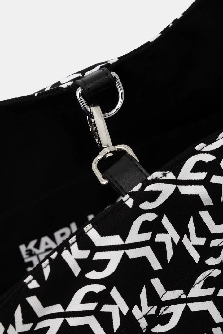 Karl Lagerfeld Reversible Shopper Bag | Black/White