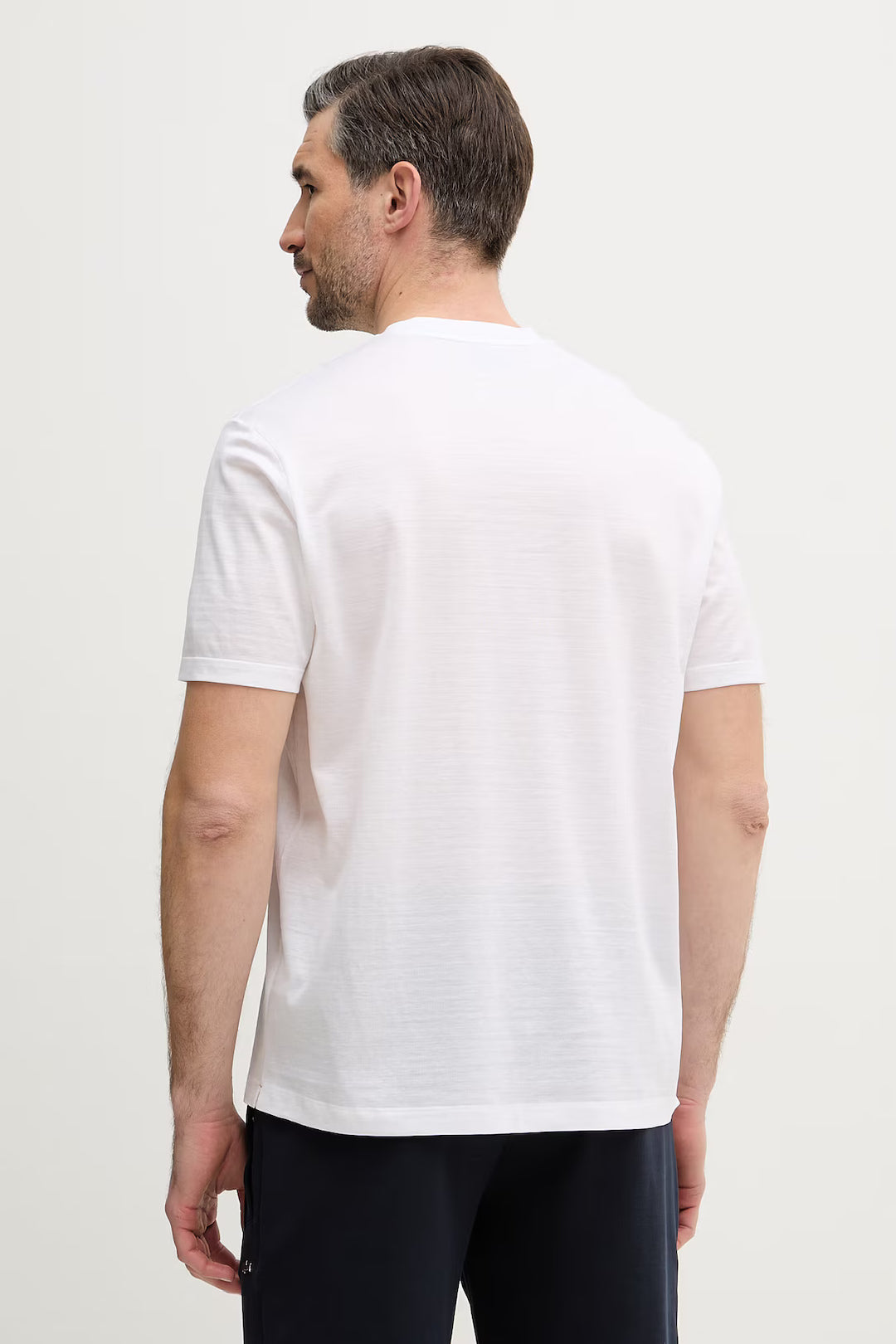 Paul & Shark Double Mercerised Cotton Jersey T-shirt | White