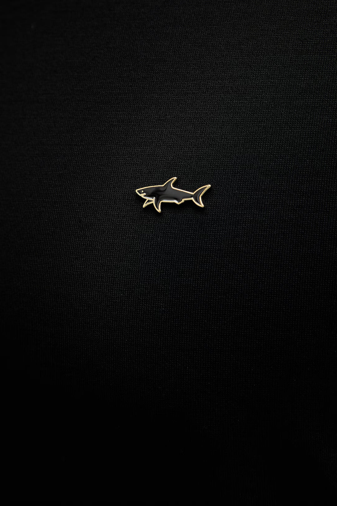 Paul & Shark Double Mercerised Cotton Jersey T-shirt | Black